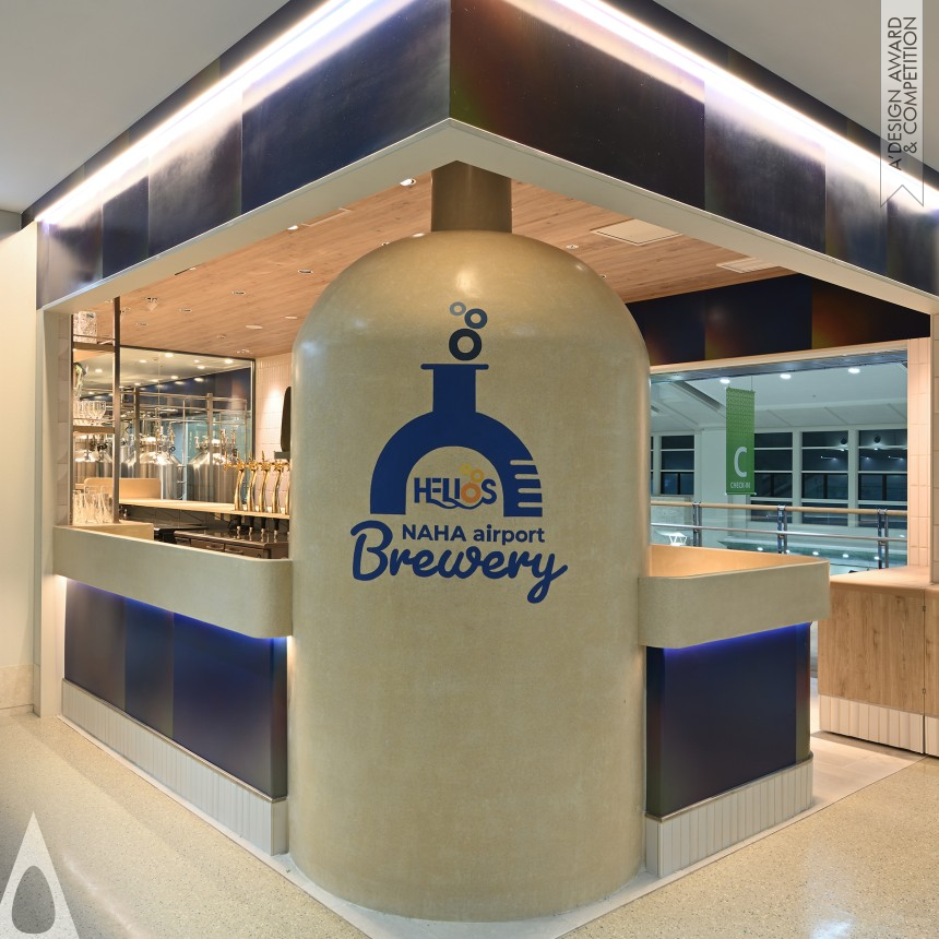 Helios Airport Brewery designed by Shinjiro Heshiki