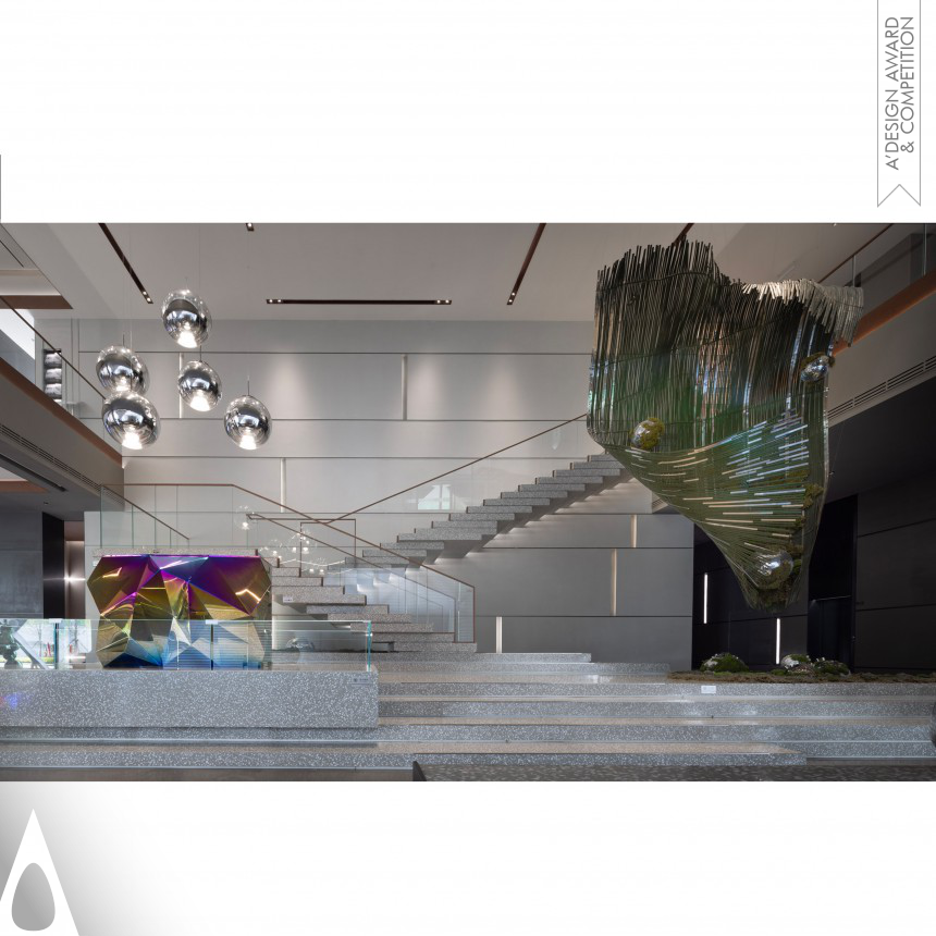 Wuhan Optics Valley DaJa Center Sales Interior Design
