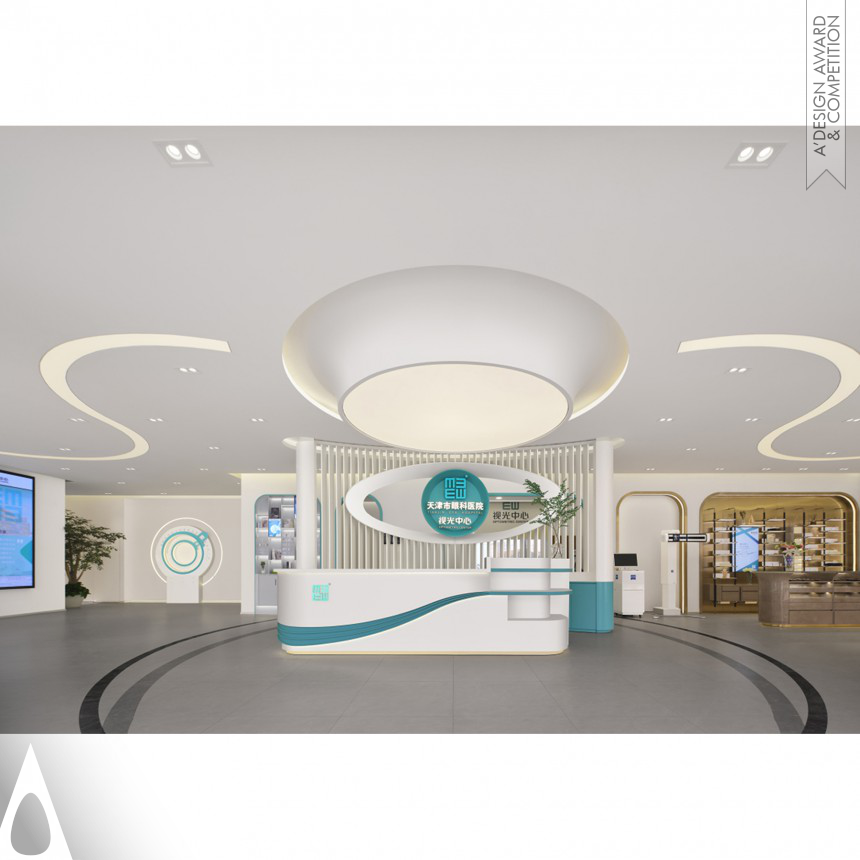 Iron Interior Space and Exhibition Design Award Winner 2023 Jizhou Optometry Clinic 