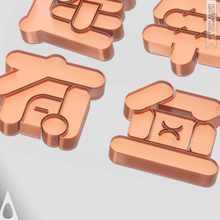 Bronze Graphics, Illustration and Visual Communication Design Award Winner 2023 Dalian Seafood Logo and Brand  