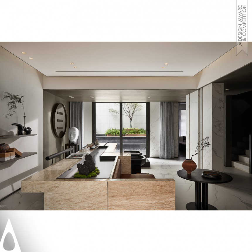 Bronze Interior Space and Exhibition Design Award Winner 2023 Shanshuiheyue Ronghe Guangzhou Prototype House 
