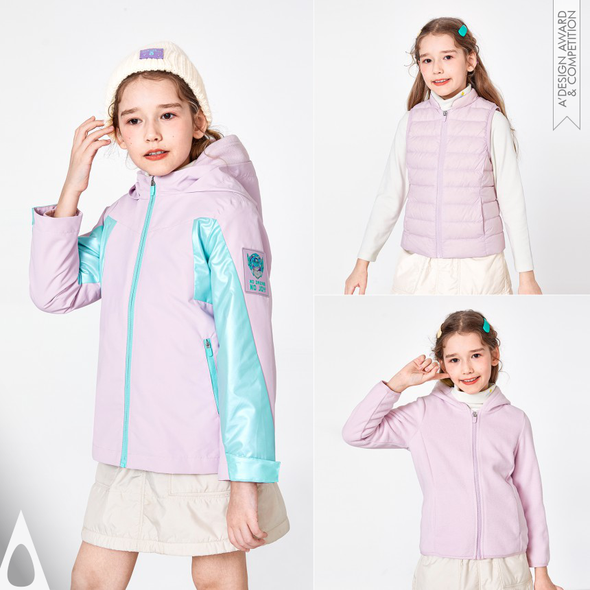 Down Jackets - Silver Baby, Kids' and Children's Products Design Award Winner