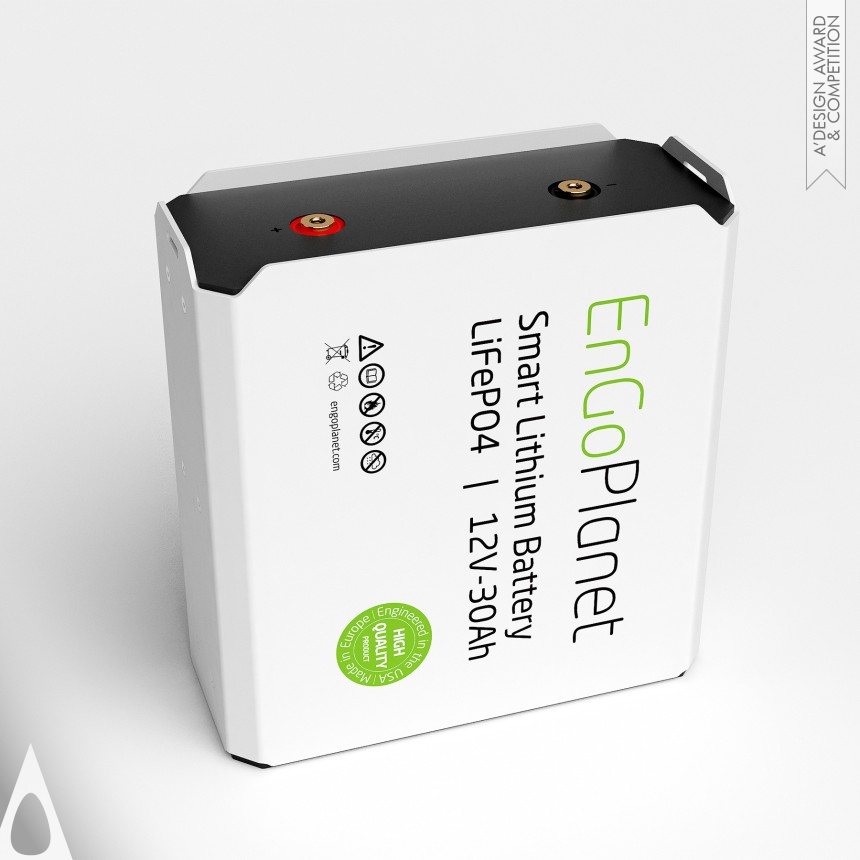 Iron Energy Products, Projects and Devices Design Award Winner 2023 Engo Smart Battery Enclosure 