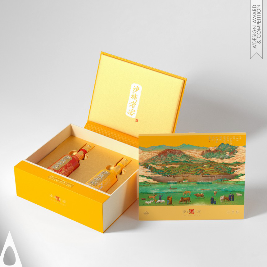 Shacheng Laojiao - Bronze Packaging Design Award Winner