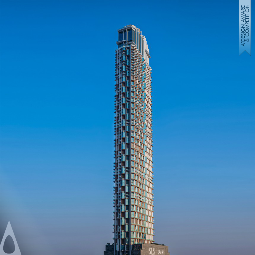 SLS Dubai - Silver Architecture, Building and Structure Design Award Winner