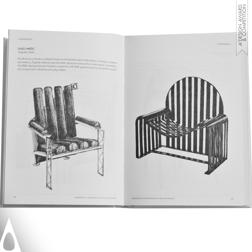 Iron Print and Published Media Design Award Winner 2023 About Furniture Book 