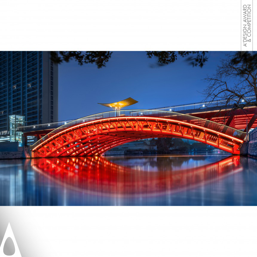 Silver Winner. Longfang Bridge by Wenzhou Design Assembly Company Ltd