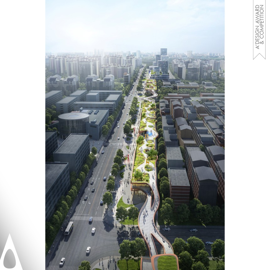 Chengdu Hyperlane Park designed by Aedas