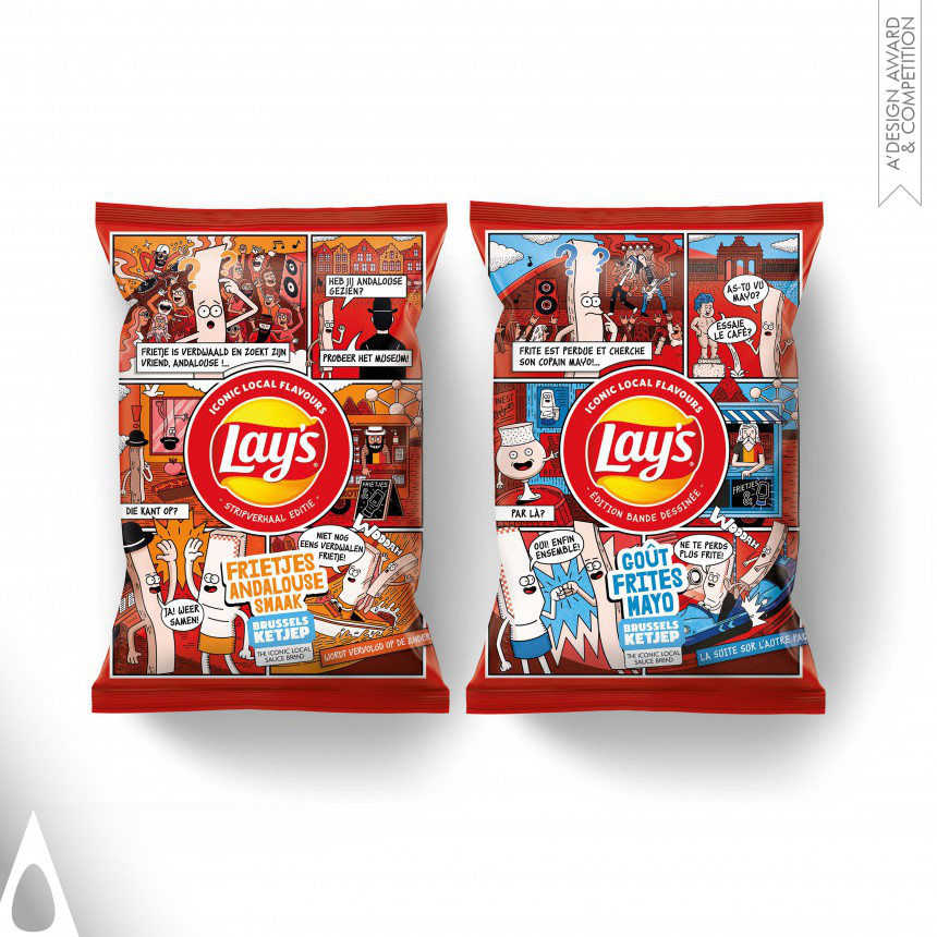 Lay's More Belgian Really Impossible Food Package Design