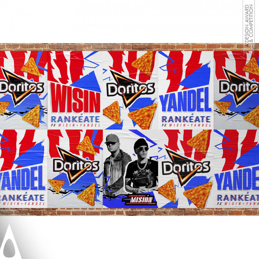 Iron Limited Edition and Custom Design Award Winner 2023 Doritos W and Y Food Packaging 