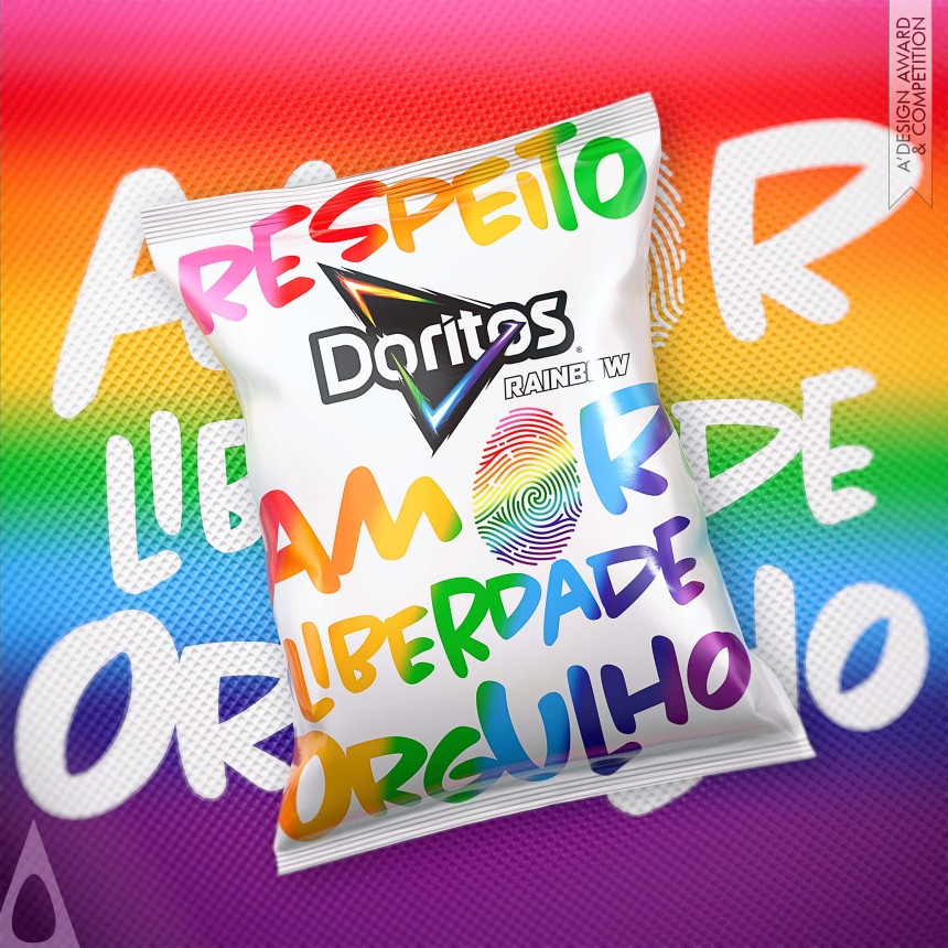 Bronze Winner. Doritos Rainbow Limited Edition 2022 by PepsiCo Design and Innovation