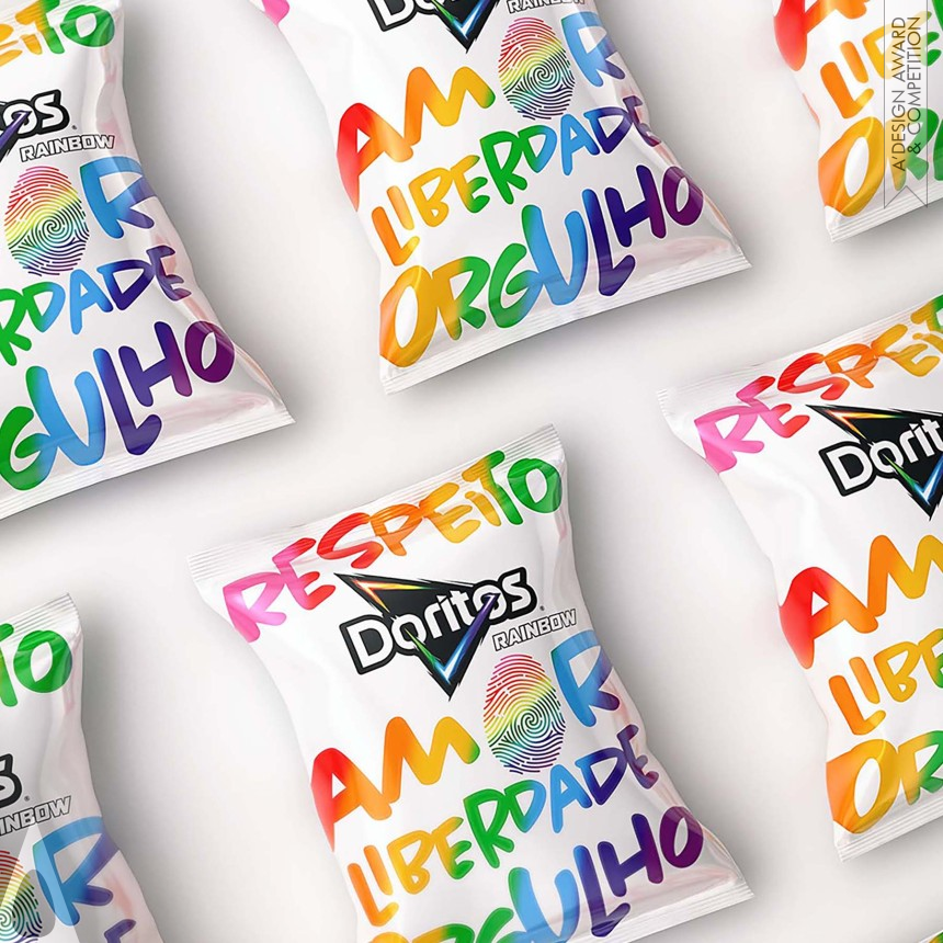 Doritos Rainbow Limited Edition 2022 designed by PepsiCo Design and Innovation