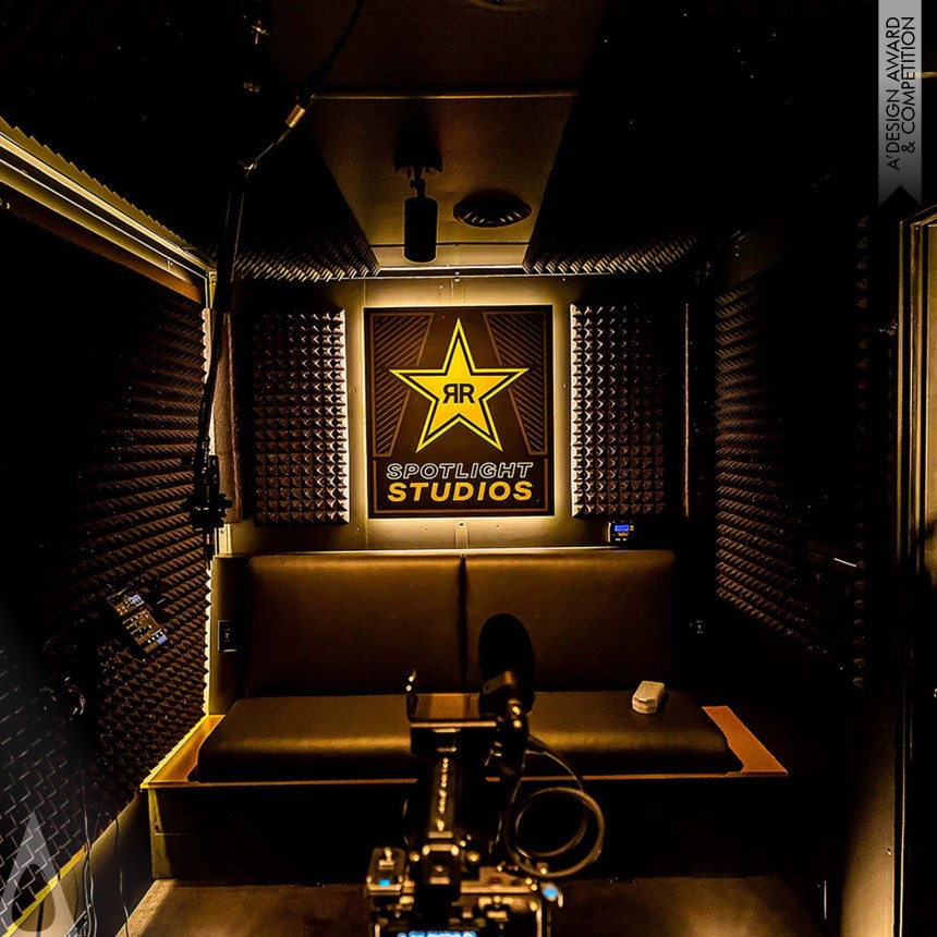 Rockstar Spotlight Studios - Silver Advertising, Marketing and Communication Design Award Winner