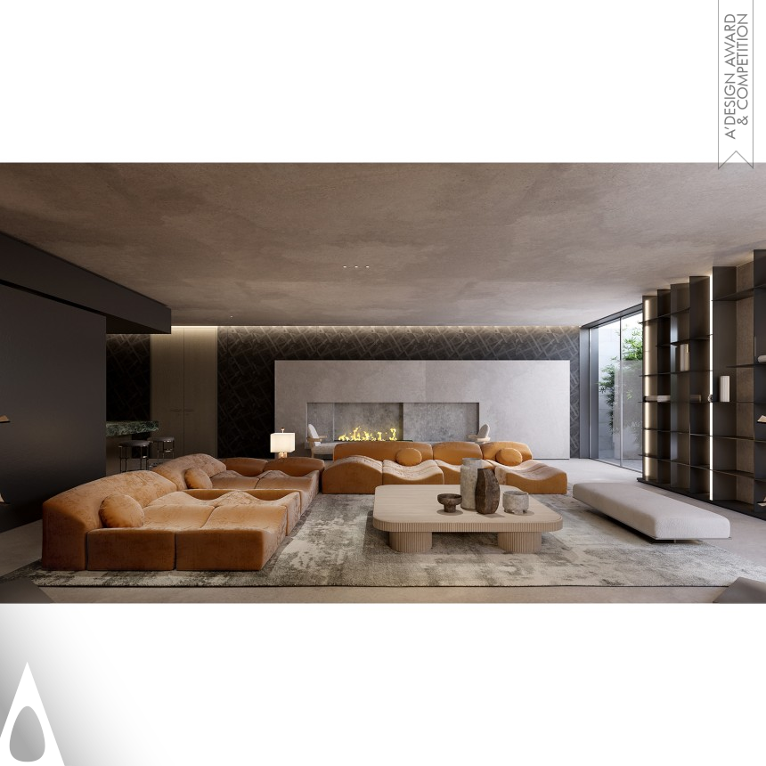 Lini Lin, Liang Wang and Ye Lin's HD Mengyin Black Golden Series Interior Design