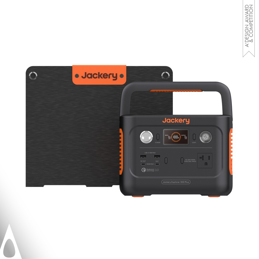 Gold Winner. Explorer Solar Generator 300 Plus by Wei Bai, Hanbei Chen and Xiaowei Yin