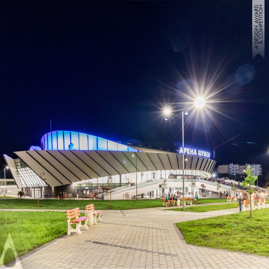 Arena Shumen designed by Kalloyan Kollev