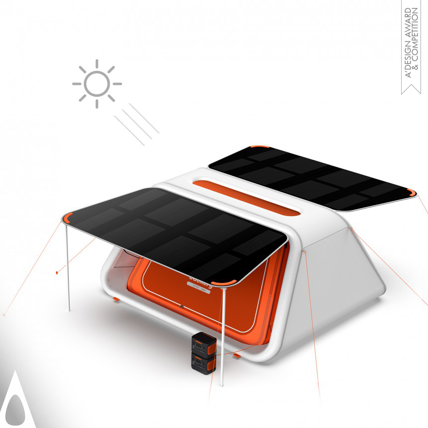 Light Tent Air designed by Wei Bai, Jiajin He and Xiaowei Yin
