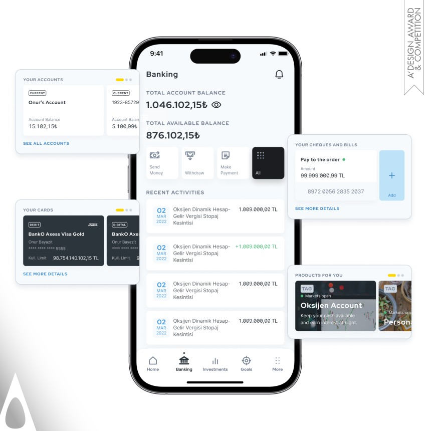 Odea designed by Odeabank A.S