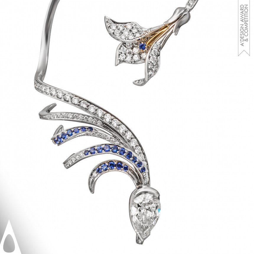 Silver Jewelry Design Award Winner 2023 Reflection Earrings  