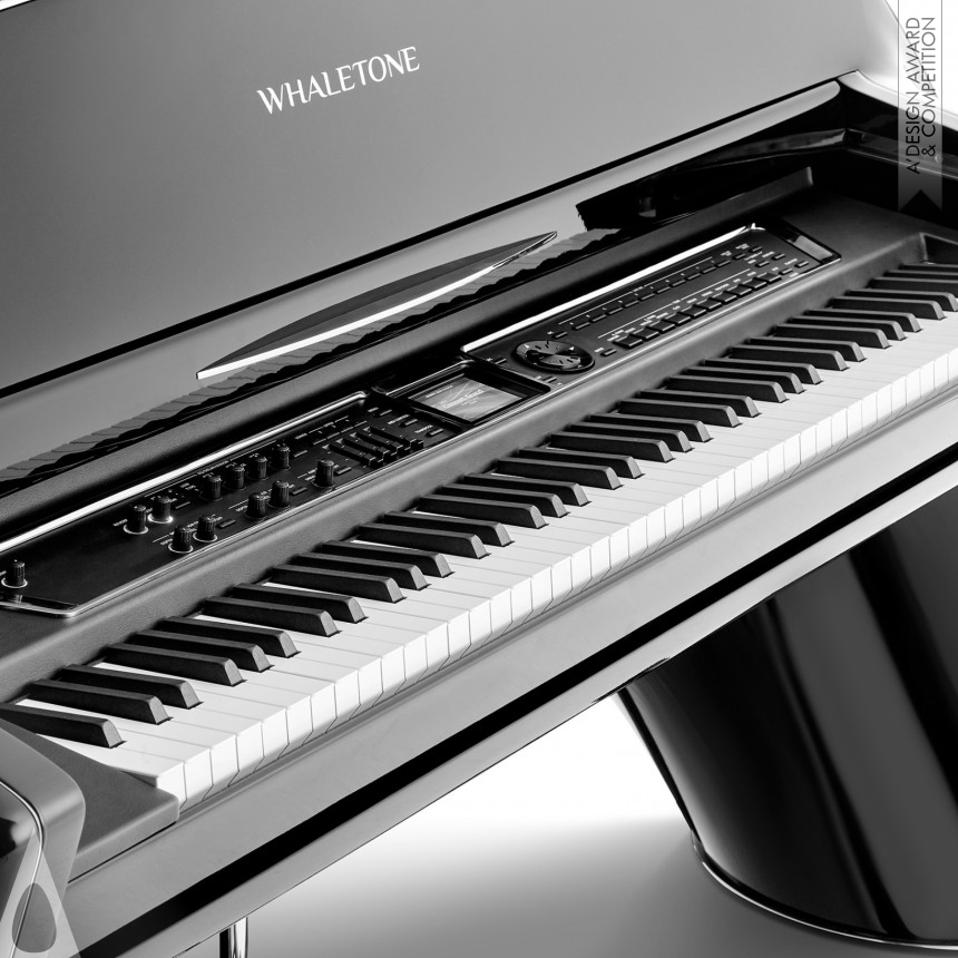 Whaletone Grand Hybrid Piano designed by Robert Majkut