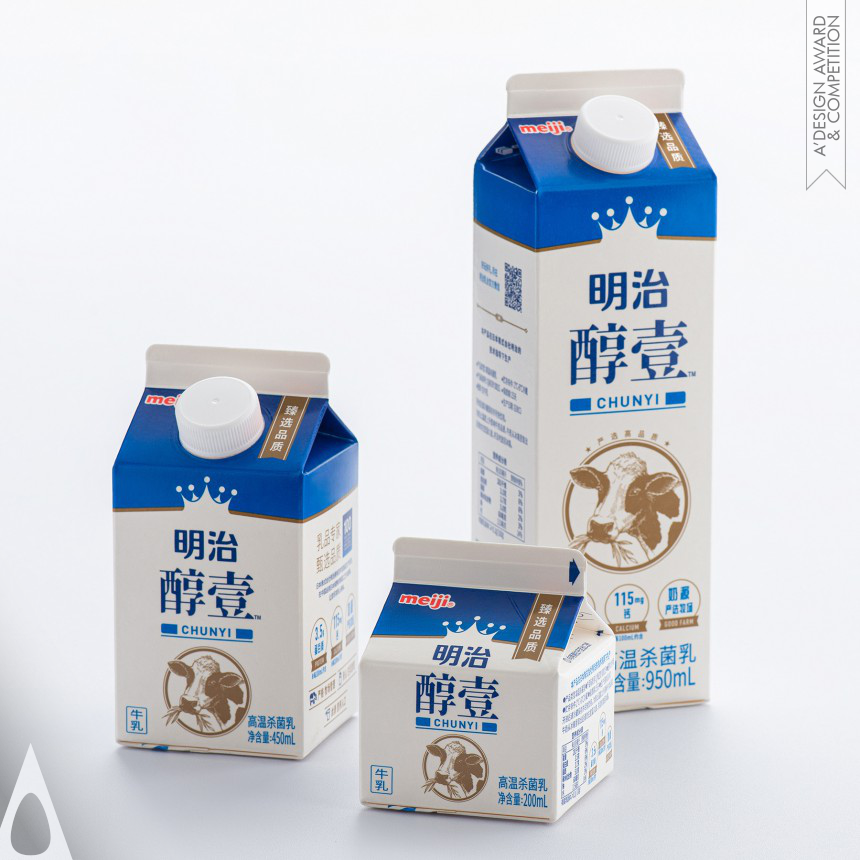 Iron Packaging Design Award Winner 2023 Chilled Milk Carton 
