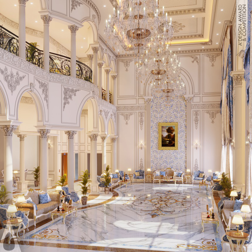 B5 Design's Royal Grandeur Palace Atrium