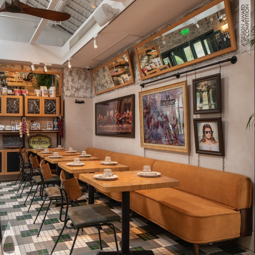 La Bottega - Silver Interior Space and Exhibition Design Award Winner