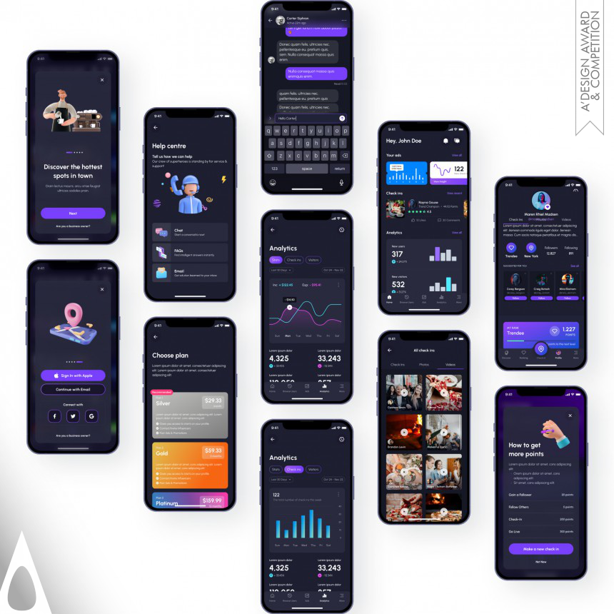 Artur Konariev's Trendi Mobile Application
