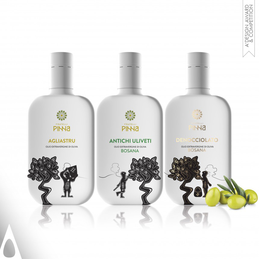 Pinna Olive Oils Labels