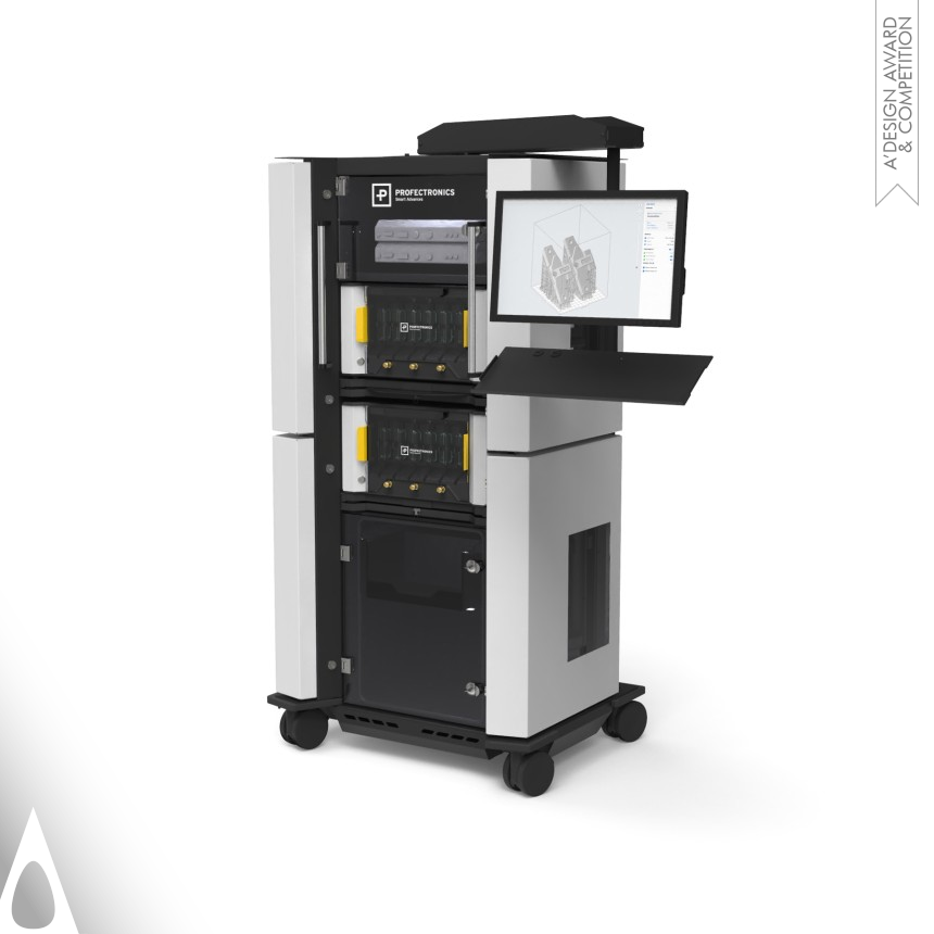 Silver Commercial Appliance Design Award Winner 2023 The R Series Rack System 