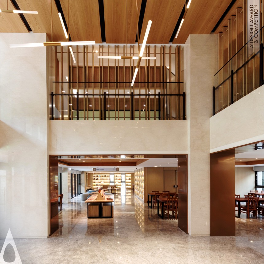 Hui Hsin Cheng's Unique Reading Area Library