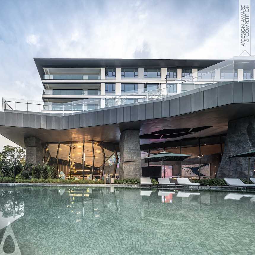 Wenzhou Yongjiang Sales Center designed by Qun Wen