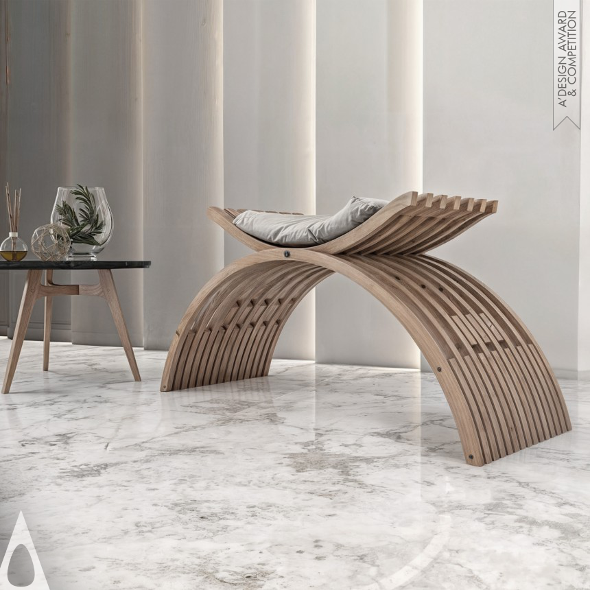 Bronze Furniture Design Award Winner 2024 Monarc Chair 