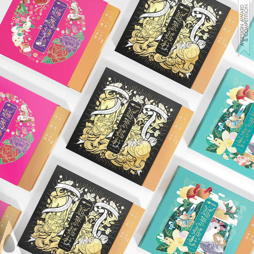 Lucky Forever Tea - Bronze Packaging Design Award Winner