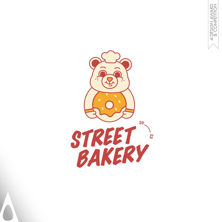 Iron Graphics, Illustration and Visual Communication Design Award Winner 2024 Street Bakery Brand Identity 