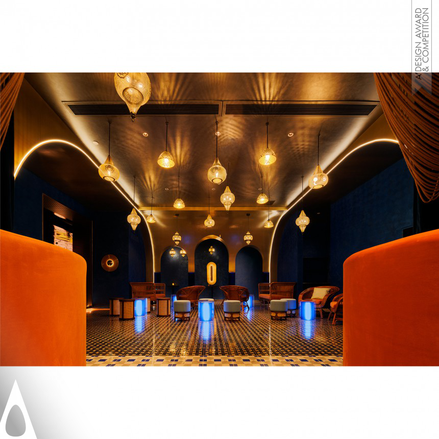 Silver Interior Space and Exhibition Design Award Winner 2024 Y Club Bar and Restaurant 