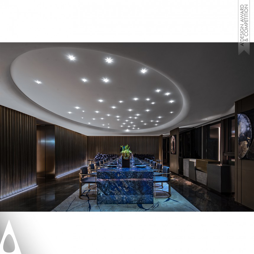 Guangzhou Zhujiang Tianli - Golden Interior Space and Exhibition Design Award Winner