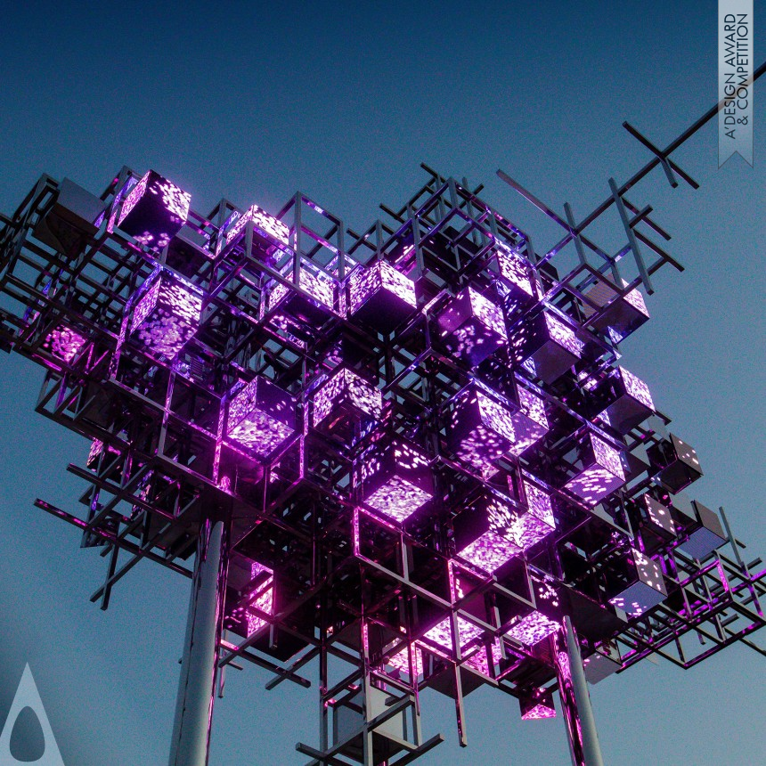 FYLB Digital Public Art Love in the Clouds