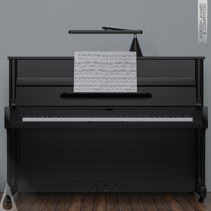 Changhai Zhao, Meiling Wang and Xiang Zhang's L and S Arno Series Piano Lamp