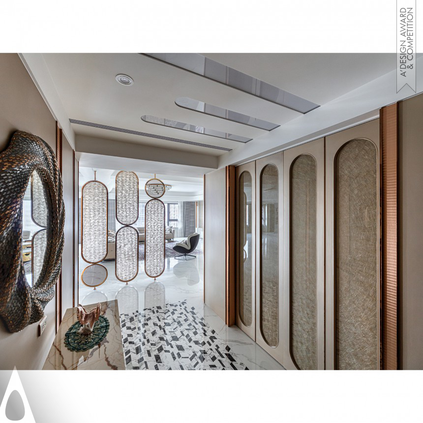 Bronze Interior Space and Exhibition Design Award Winner 2024 Elegant Empire Residential 