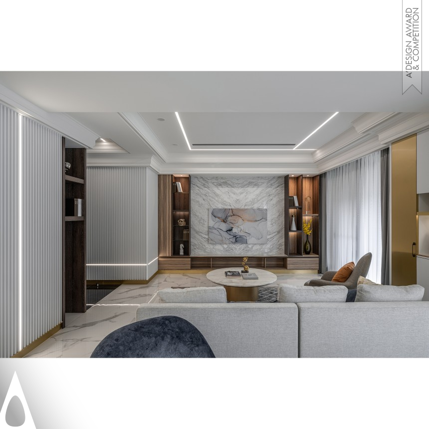 Iron Interior Space and Exhibition Design Award Winner 2024 Exclusive Privilege Residence 