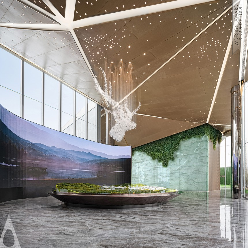 Jinan Global Commodity Trading Hub Greenland V Island