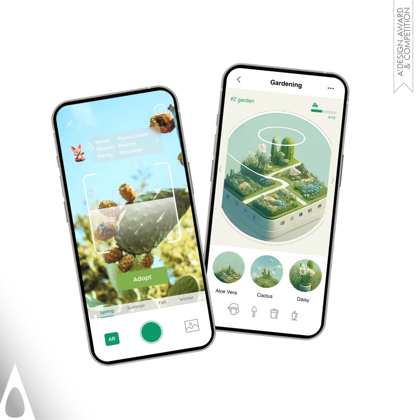 Iron Mobile Technologies, Applications and Software Design Award Winner 2024 Greenfun Mobile App 