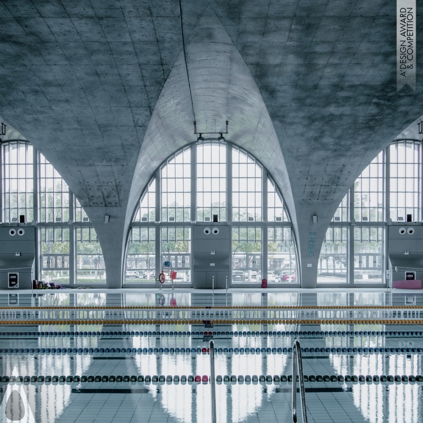 Zhou Qi Studio's Natatorium of Southeast University Sports Centre