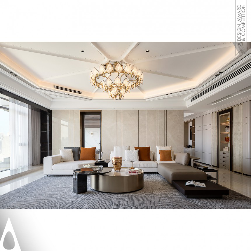Bronze Interior Space and Exhibition Design Award Winner 2024 Poly Tianyue Xiyuan Private Residence 