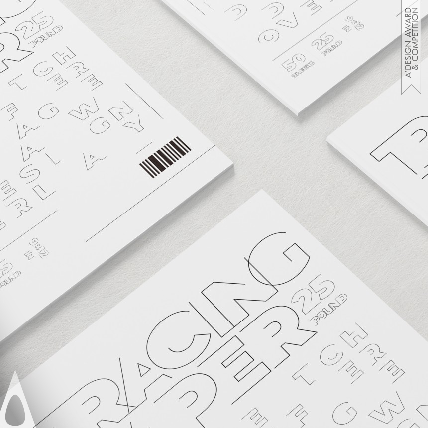 Iron Graphics, Illustration and Visual Communication Design Award Winner 2024 Tracing Package Typography 