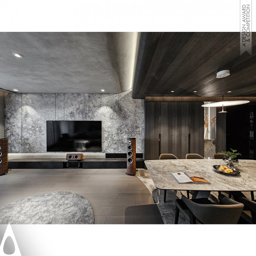 Silver Interior Space and Exhibition Design Award Winner 2024 Flow Reef Residence 