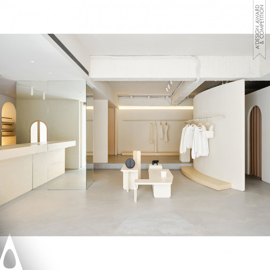 Bronze Interior Space and Exhibition Design Award Winner 2024 Human Haus Tp Clothing Store 