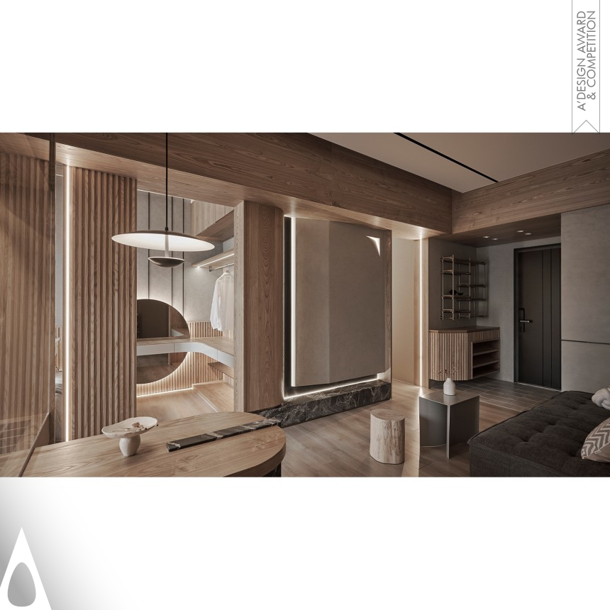 Silver Interior Space and Exhibition Design Award Winner 2024 Cohesion Residential Sample House 