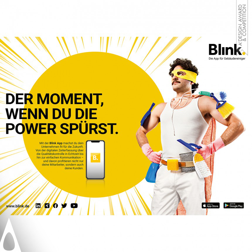 Bloom GmbH Nuernberg's Blink App Image Campaign 